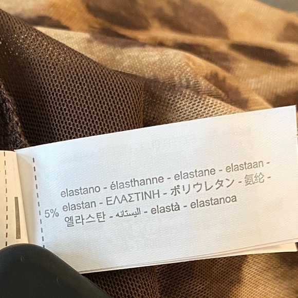 Zara Leopard Print Midi Skirt - Size Small - Picture 7 of 8